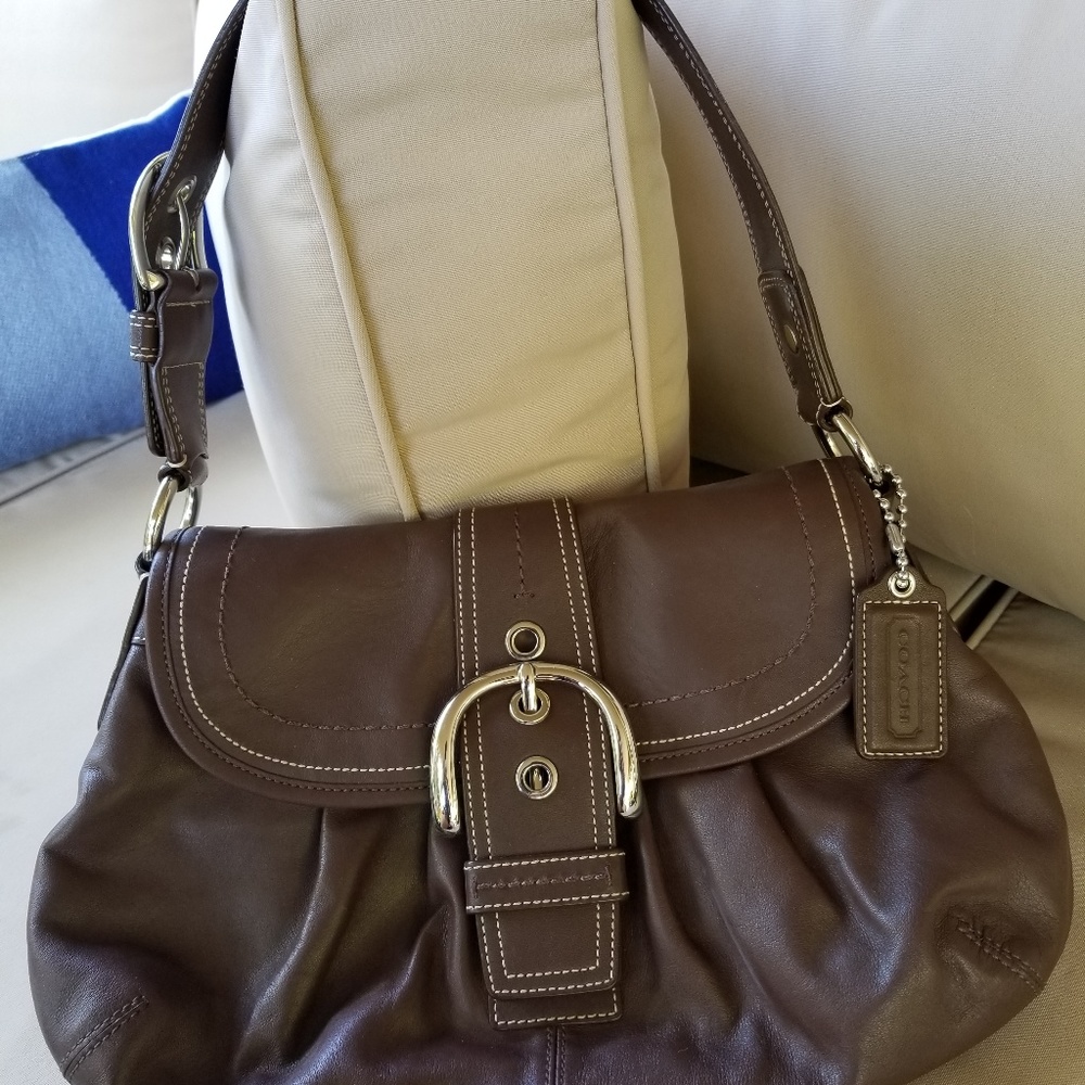 Coach Soho Hobo Leather Handbag-Perfect Condition! - Picture 2 of 7
